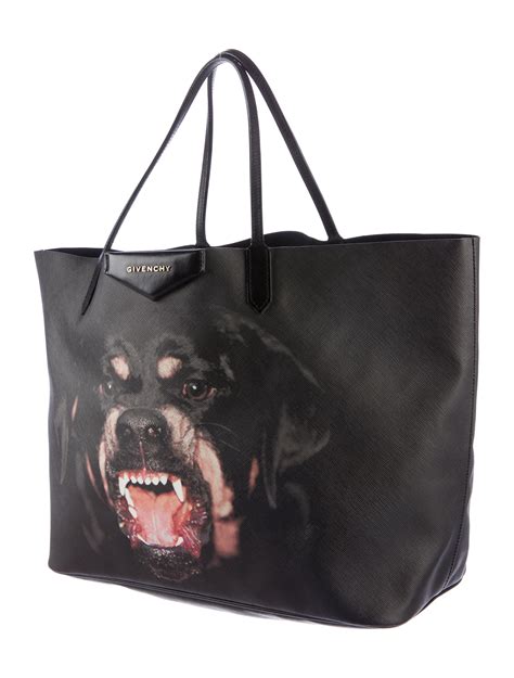 givenchy large rottweiler tote|Givenchy rottweiler graphic shirt.